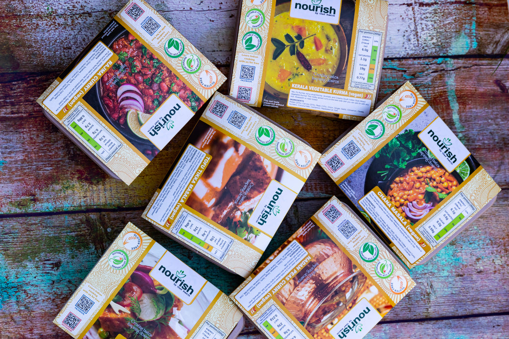 Frozen vegan meal box - chefsumith.com