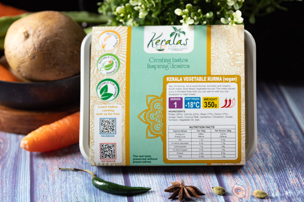 Kerala vegetable Kurma - Keralas foods UK