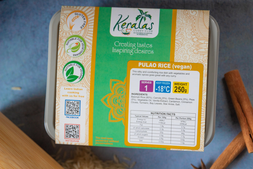 Pulao rice | keralas foods Uk
