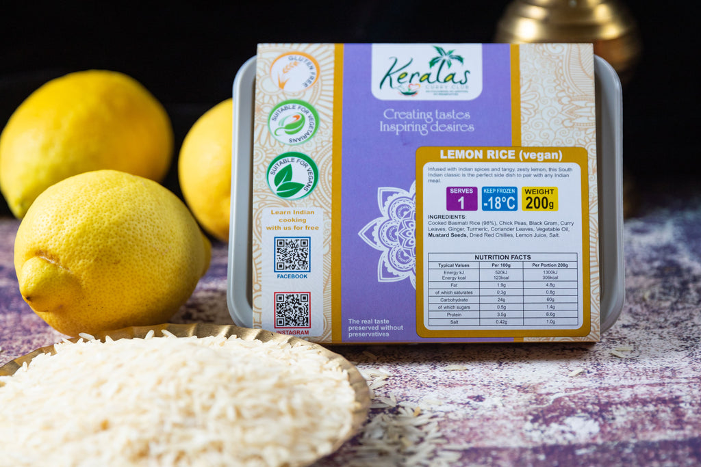 Lemon rice (Vegan) Keralaslive